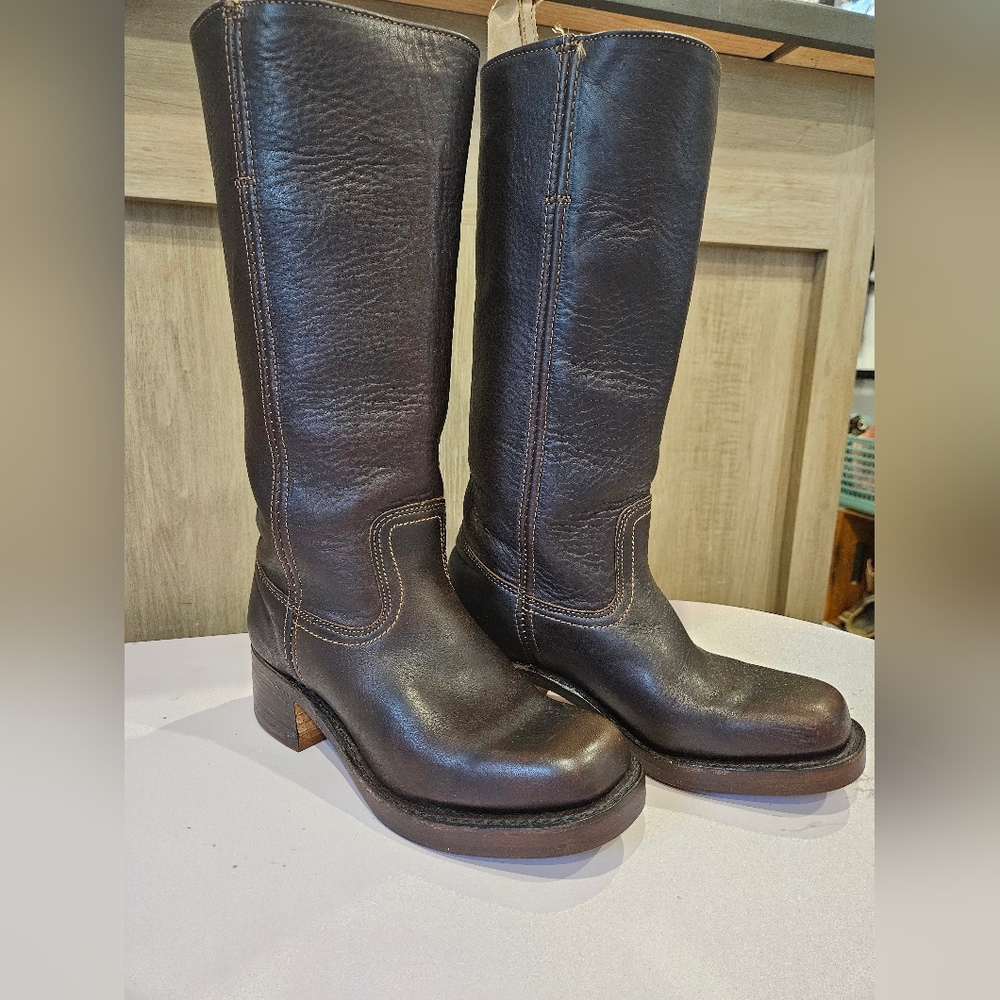 Frye campus boots